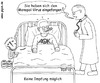 Cartoon: Keine Impfung möglich (small) by TDT tagged krankenkassen,grippe,impfung,influenza,paffrath,novartis,monopol,pharma,krankheit,impfstoff