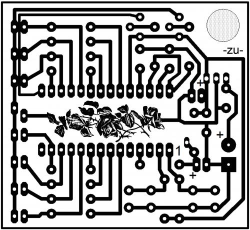 Cartoon: circuit (medium) by zu tagged circuit,rose