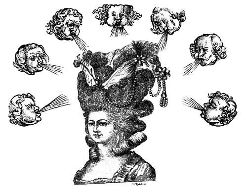 Cartoon: Hair dryer (medium) by zu tagged dryer,woman,cosmogony
