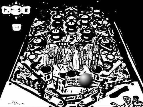 Cartoon: Pinball (medium) by zu tagged pinball,wedding