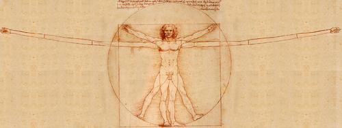 Cartoon: Proportions of Man (medium) by zu tagged vitruvian,leonardo,proportions