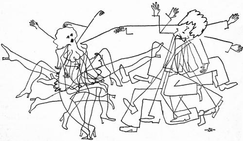 Cartoon: rock and roll (medium) by zu tagged rock,dance