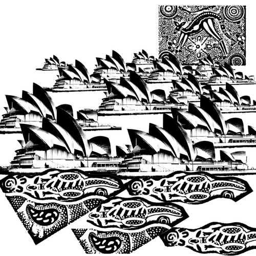 Cartoon: Sydney (medium) by zu tagged sydney,opera,kangaroo