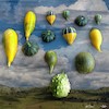 Cartoon: Air parade (small) by zu tagged gourd,balloon,airship