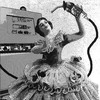 Cartoon: At pump (small) by zu tagged gas,pump,girl,ballerina
