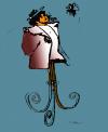 Cartoon: baleful (small) by zu tagged baleful,wasp