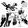 Cartoon: Bohem Ragtime Jazzband (small) by zu tagged jazzband,bohem,ragtime