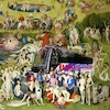 Cartoon: Bosch Tours (small) by zu tagged bosch,tour,garden,delight