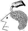 Cartoon: brainpaste (small) by zu tagged paste,brain