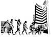 Cartoon: Evolution (small) by zu tagged evolution,work,office