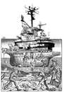 Cartoon: Mothership (small) by zu tagged mothership,noah