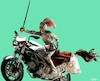 Cartoon: Motoknight (small) by zu tagged rider,kinigh,motorcycle