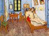 Cartoon: Olympia at Van Gogh (small) by zu tagged van,gogh,manet,olympia,art