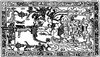 Cartoon: Pelanque (small) by zu tagged maya,palenque,astronaut,gunner