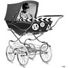 Cartoon: Road work (small) by zu tagged pram,road,work,baby