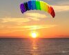 Cartoon: Sunset (small) by zu tagged sunset,duvet,cover,parachute