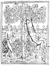 Cartoon: Swing (small) by zu tagged swing,adam,eve,paradise