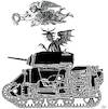 Cartoon: Victory (small) by zu tagged victory,tank,angel,diablo