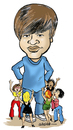 Cartoon: Justin Bieber (small) by jeander tagged justin,bieber