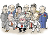 Cartoon: Soviet leaders (small) by jeander tagged soviet,russia,presidents,communist,party,leadersnikita,chrusjtjov,boris,jeltsin,dmitrij,medvedev,vladimir,putin,aleksej,kosygin,michail,gorbatjov,georgi,malenkov,jurij,andropov,leonid,brezjnev,konstantin,tjernenko