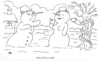 Cartoon: Adam and Eve (small) by rakbela tagged adam,eve,apple,paradise,snowman