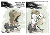 Cartoon: Our democracy (small) by Popa tagged od01