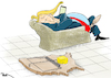 Cartoon: The Trump trap (small) by Popa tagged trump,usa,president