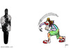 Cartoon: Training (small) by mseveri tagged clown,training