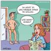 Cartoon: männerwünsche (small) by pentrick tagged frau,mann,liebe,sex,love,hosen,pants,ehepaar,woman,man,married,couple,