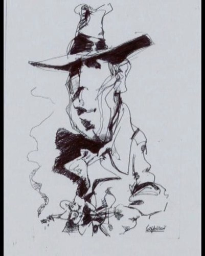 Cartoon: BOGART (medium) by GOYET tagged bogard,cartoons