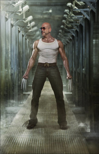 Cartoon: ME WOLVERINE (medium) by GOYET tagged wolverine,photomanipulation,my,self