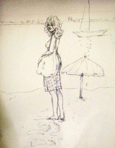 Cartoon: MY FAVORIT IN LIFE IN 6 SEGUNDS (medium) by GOYET tagged skech,estudio,rapido,boceto,erotico,womed,mujer,belleza,in