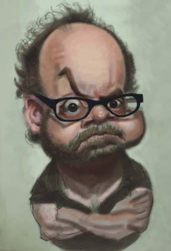 Cartoon: paul giamaty (medium) by GOYET tagged paul,giamaty,celebreties,actors,caricature,cartonns,cinema