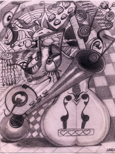 Cartoon: TERAPEUTIC DRAWIN (medium) by GOYET tagged surrealistic,surreal,drawin