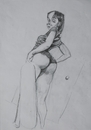 Cartoon: EROTIC (small) by GOYET tagged erotic,sexie,lolita,cartoon,drawim