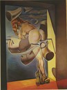 Cartoon: FINHIS MY VERSION (small) by GOYET tagged dali,mural,frescos,oleo,pared