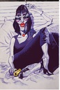 Cartoon: LAST VERSION (small) by GOYET tagged uma last thurman tarantino pulp fivtion caricature celebreties