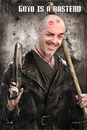 Cartoon: ME BASTERD (small) by GOYET tagged photomanipulation,basterd,tarantino,auto,photo