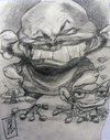 Cartoon: TURCIOS (small) by GOYET tagged turcios,caricatures,cartoons,celebreties