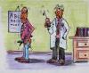 Cartoon: Treffsicherheit (small) by Ecki tagged doc,wunderlich