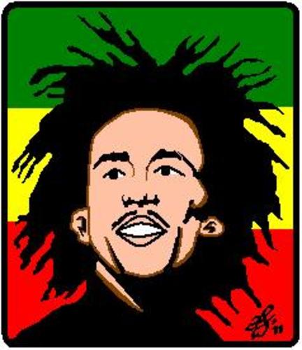 Cartoon: bob marley (medium) by diko tagged singer