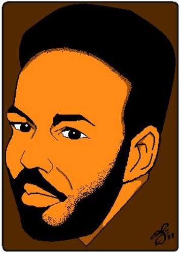 Cartoon: james ingram (medium) by diko tagged singer