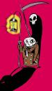 Cartoon: CON LA MUERTE EN LOS TALONES (small) by Jorge Fornes tagged ailustration