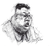 Cartoon: Kim Jong-un (small) by ylli haruni tagged kim,jong,un,korea,north,dictator,komunist,terrorist