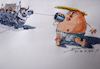 Cartoon: Who Needs Twitter (small) by ylli haruni tagged donald,trump,twitter,president,usa,idiot
