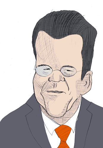 Cartoon: Guttenberg (medium) by Liam tagged promi,politiker