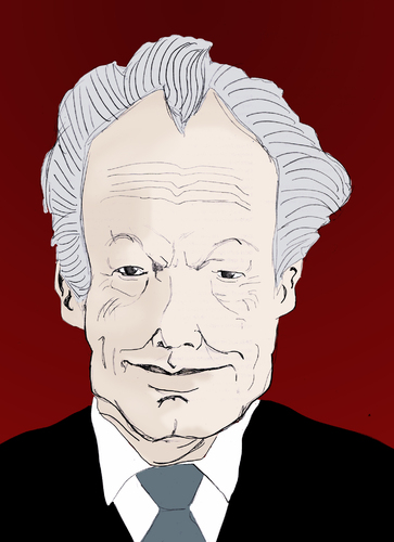 Cartoon: Willy Brandt (medium) by Liam tagged spd,politiker,brandt,willy,polen,kanzler,deutschland