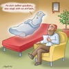 Cartoon: Beim Psychater (small) by neufred tagged sofa psychter psychologe minderwertigkeitskomplex patient freud praxis