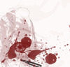 Cartoon: eyes in blood (small) by nayar tagged eyes,blood,war,peace