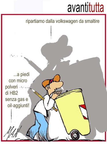 Cartoon: cassonettari quarta stagione (medium) by Enzo Maneglia Man tagged quarta,fighillearte,maneglia,man,cassonettari,spilli,stagione